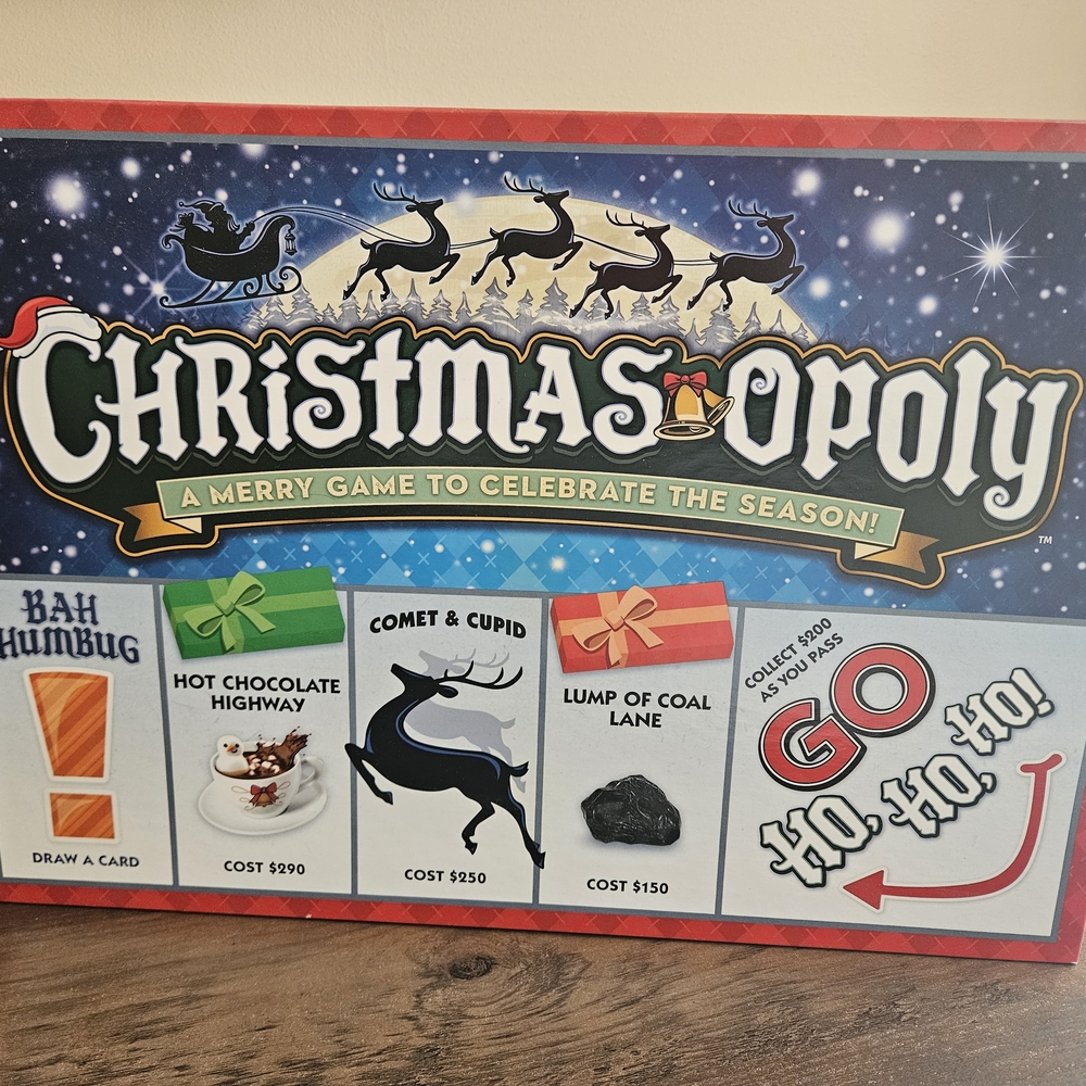 Christmas-Opoly Board Game